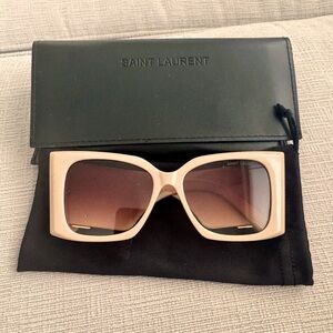 Yves Saint Laurent Women's Tan Sunglasses